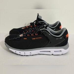 Under Armour Black and Orange Athletic Shoes